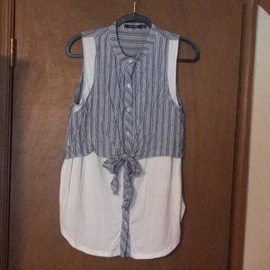 Super cute and comfy cotton layered top